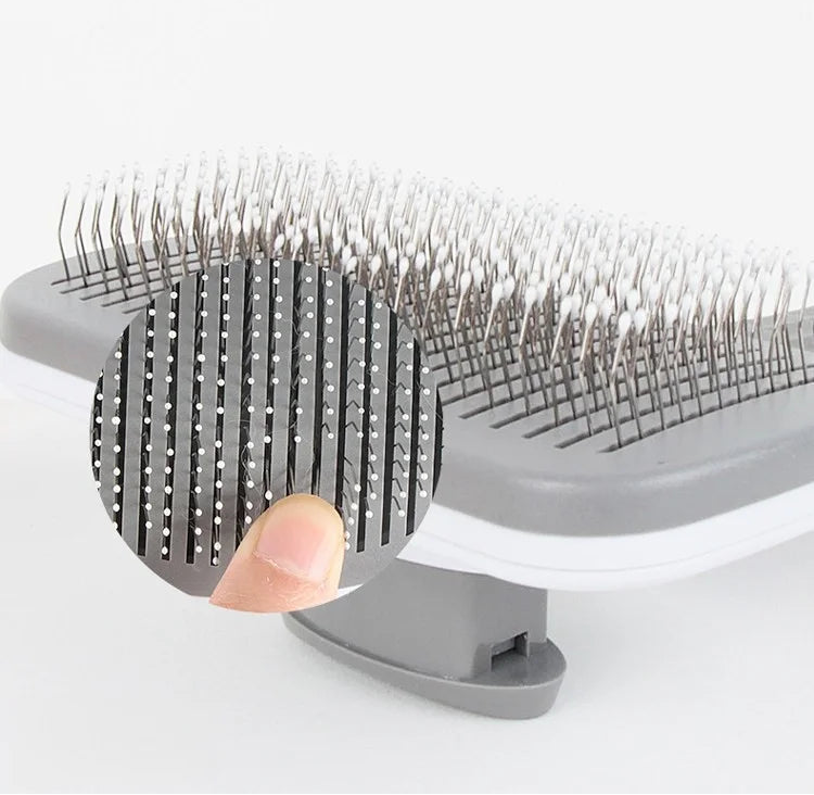The Self-Cleaning Grooming Brush