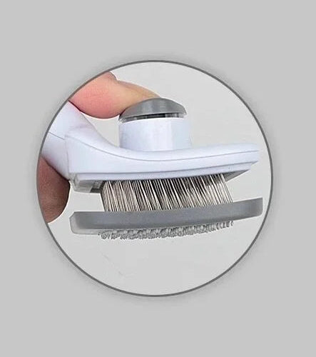 The Self-Cleaning Grooming Brush